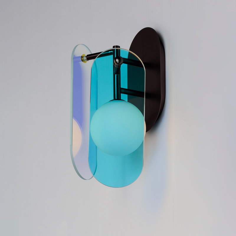 Megalith 1 - Light Armed Sconce, Brushed Bronze