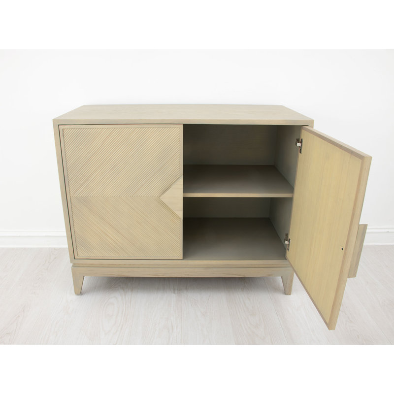 Ruby Solid Wood Accent Cabinet