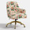 Chaise de bureau Cambridge multicolore Dahlia