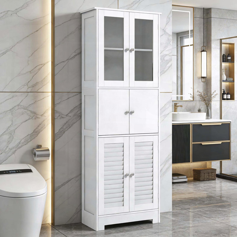 Armoire autoportante élégante avec stabilité anti-basculement