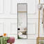 Miroir de plancher rectangulaire en alliage d'aluminium