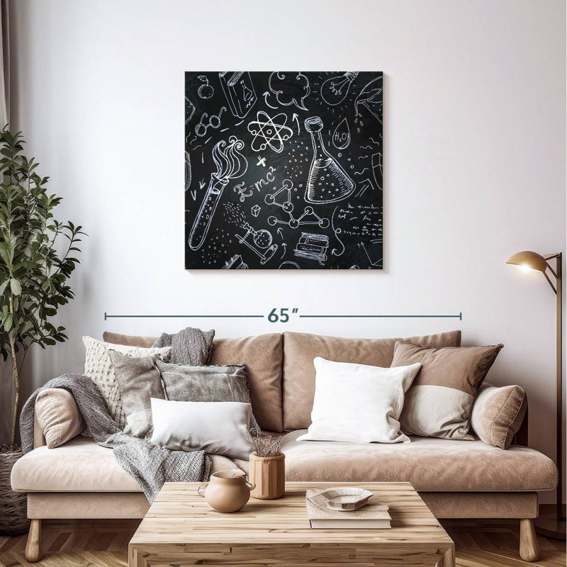 Keiri Science, 36" H x 36" W