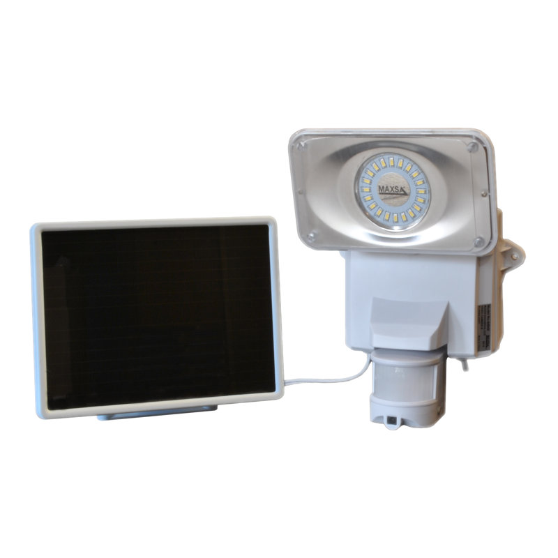 Solar Power Video Enabled Outdoor Security Flood Light with Motion Sensor
