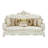 Craighead Pearl White 90.5" Vegan Leather Sofa