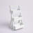RiverRidge Home Lightweight Portable 3-Shelf Storage Caddy Organizer - White