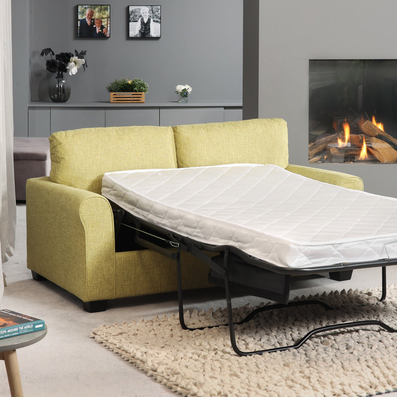 Alaziah 2 Seater Sofa Bed, Green
