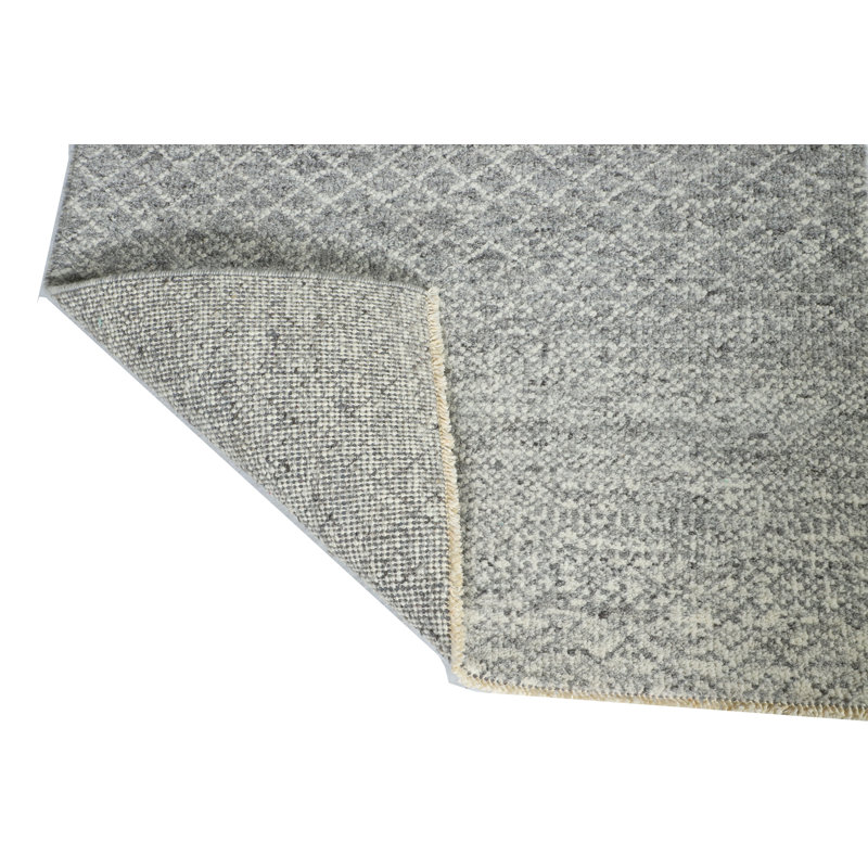 South Sea Wool Geometric Area Rug, Runner 2'7" x 12'1"