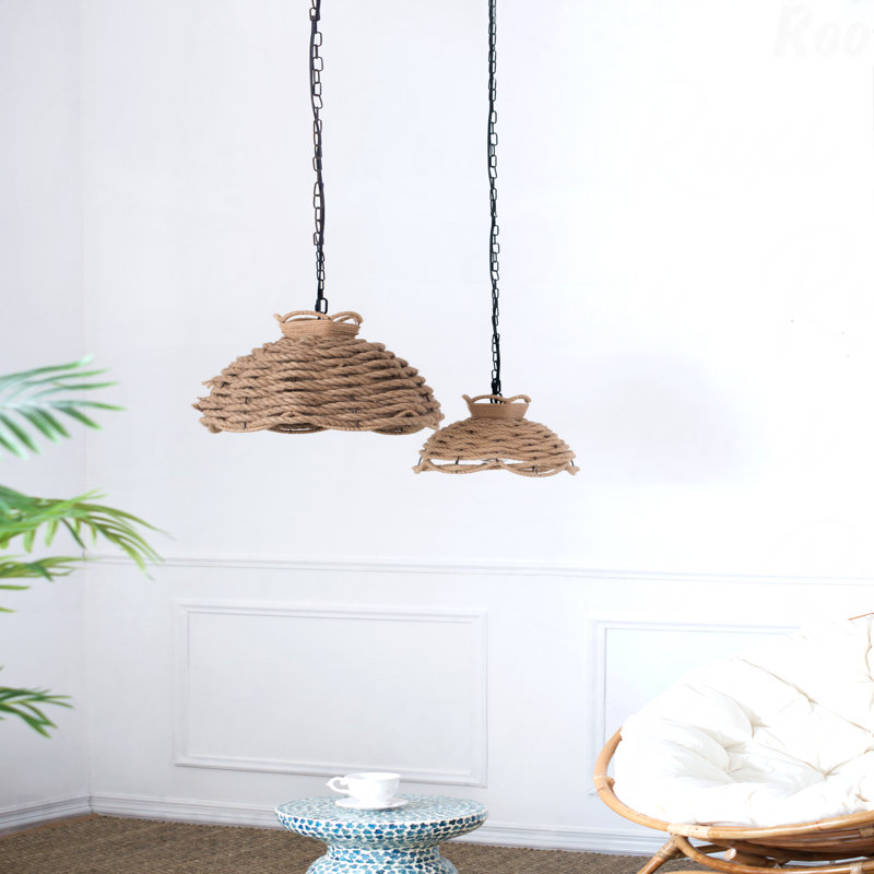 Chandelier - Rope Woven Design
