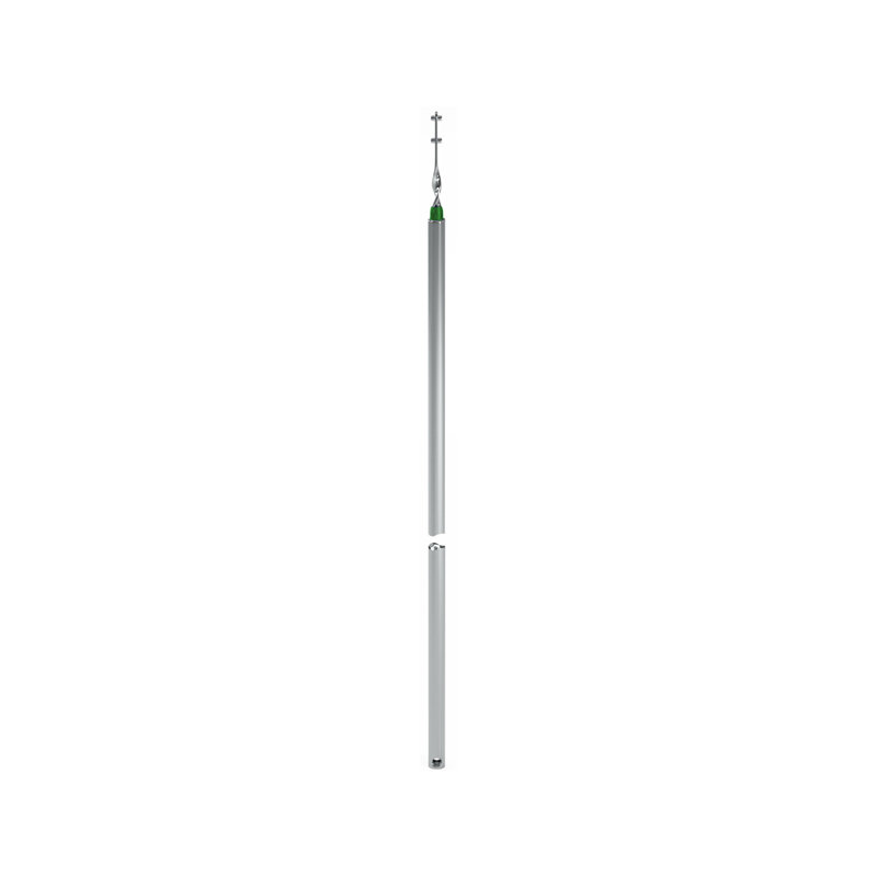  Roulement à tube inclinable vert 36 po, Argenté / Vert, 0.55"