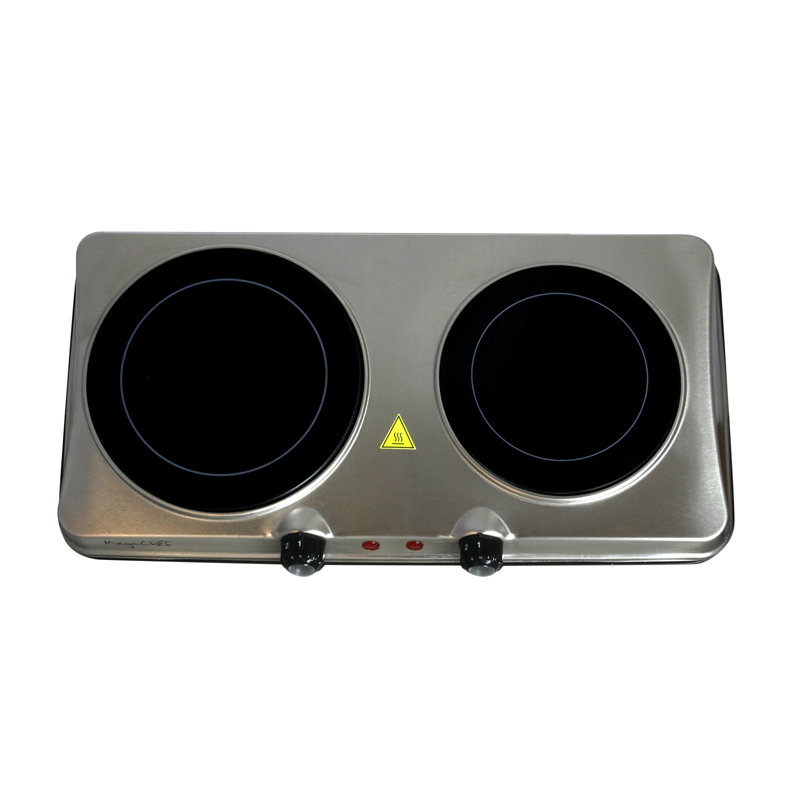 Réchaud double électrique Mega Chef
