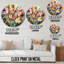 Horloge murale Garden Of Tulips-1587878013