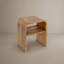 Table de bout en bois de manguier avec tablette Clyde-59191265