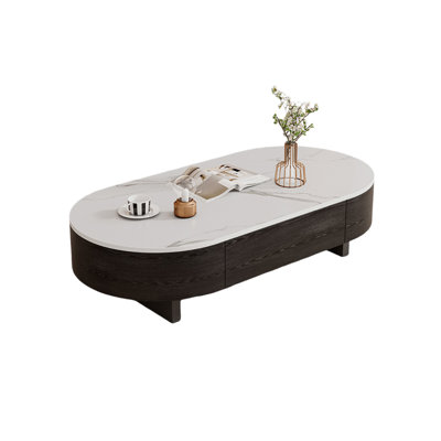 Modern Coffee Table with Storage Drawers