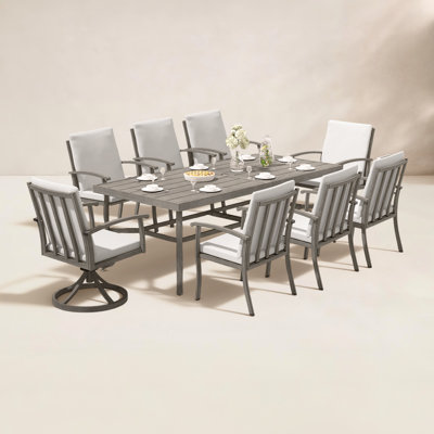 84" Patio Dining Set