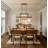 4-light Dimmable Farmhouse Kitchen Island Chandelier
