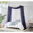 White/Navy Blue