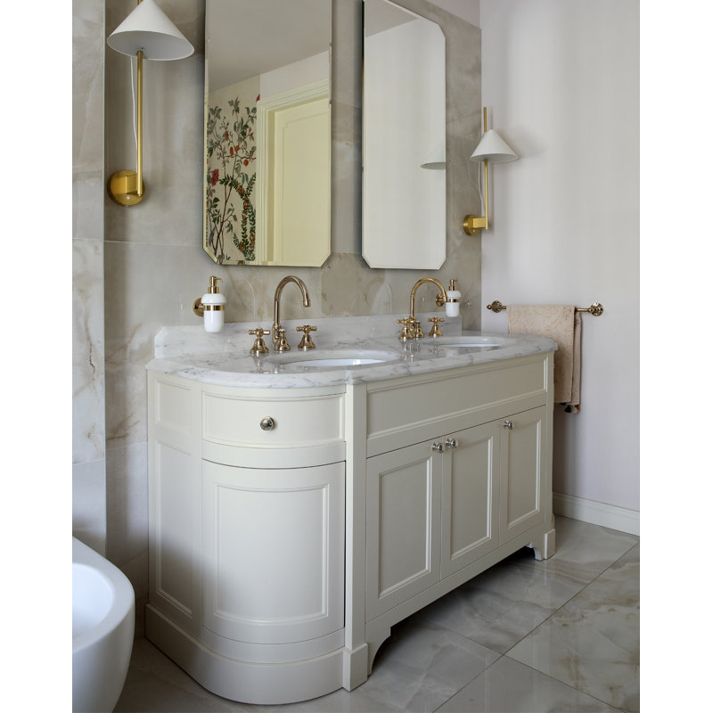 Double Season 70.88'' W Vanity, Off White