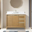 Meuble-lavabo simple 42 po avec comptoir-95973295