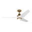 Smart LED Downrod Ceiling Fan-178158277