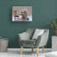 Art mural sur toile tendue - Art mural «Tea Time» par Ellen Van Deelen pour le salon, la chambre à coucher ou le bureau - 35 x 47