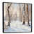 Black Floater Framed