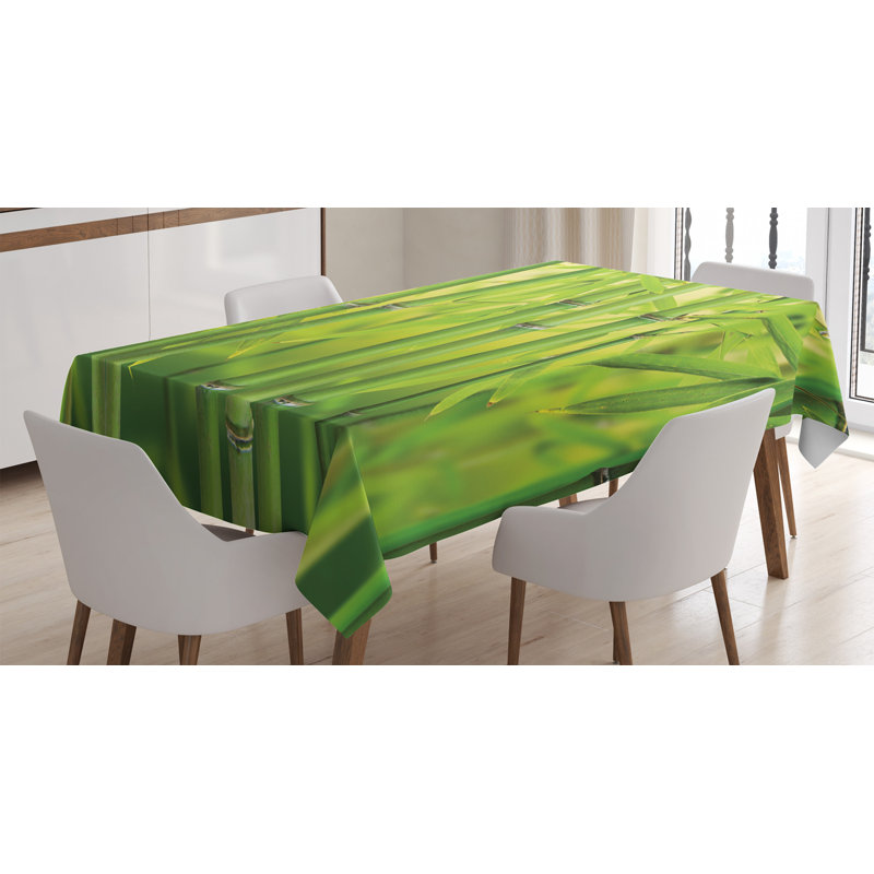 Bamboo Tablecloth, 90" L x 60" W