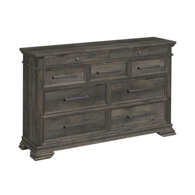 Girven 9-Drawer Dresser in Charcoal