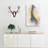 The Silhouette Of A Giraffe In Abstract - Wrapped Canvas Print-55302456