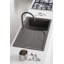 Ego 86cm x 50cm Single Bowl Inset Kitchen Sink-15105042