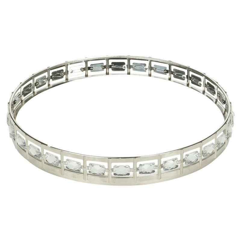 Whitten Silver Tray, 4cm H x 29cm W x 29cm D