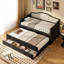 Lit de jour simple avec couchette-578012192