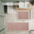 2 Piece Textured Linen-Look Bath Rug Set with Non-Slip Backing-873502709