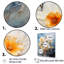 «Soft Neutrals Grey White Daffodils Bloom», reproduction sur toile-2122476413-2122476415