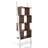 Akyrie 71''H 5-Shelf Wood Display Bookcase