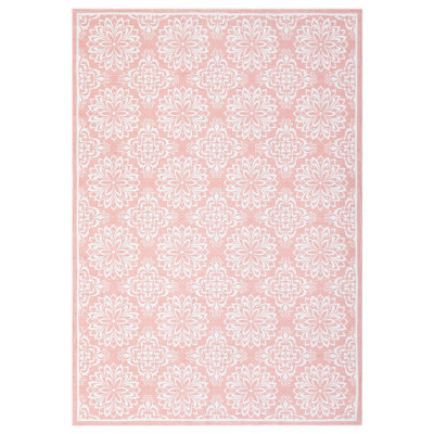 Washable Area Rug Modern Low Pile Floral Carpet for Living Room Bedroom Dining Room Nursery Hallway Soft Mark Resistant Non Slip Rugs