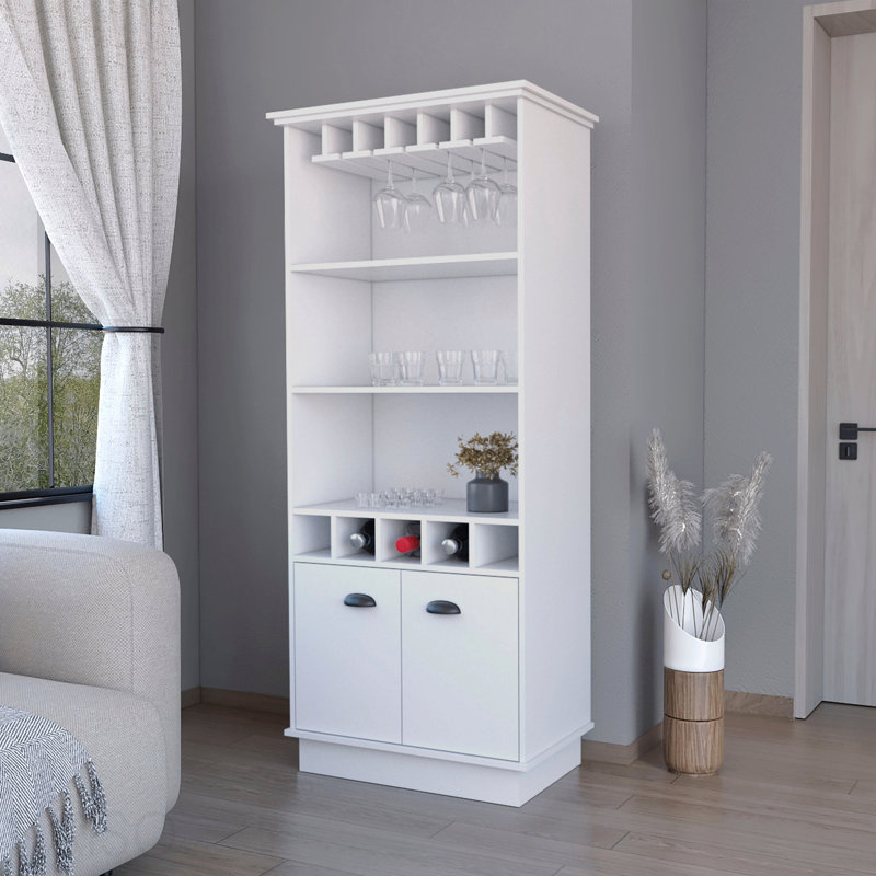 Bar Armoire de rangement, Blanc