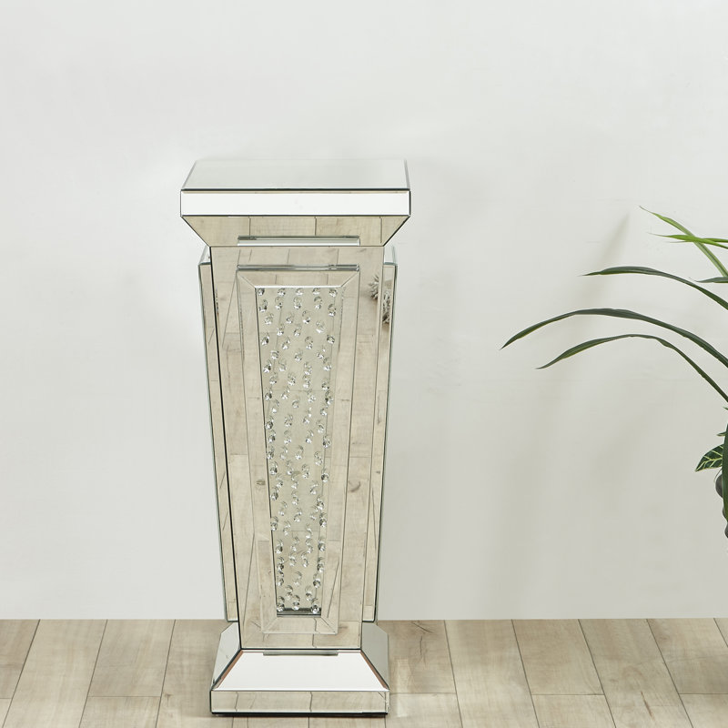 Stonebraker Glass Top End Table