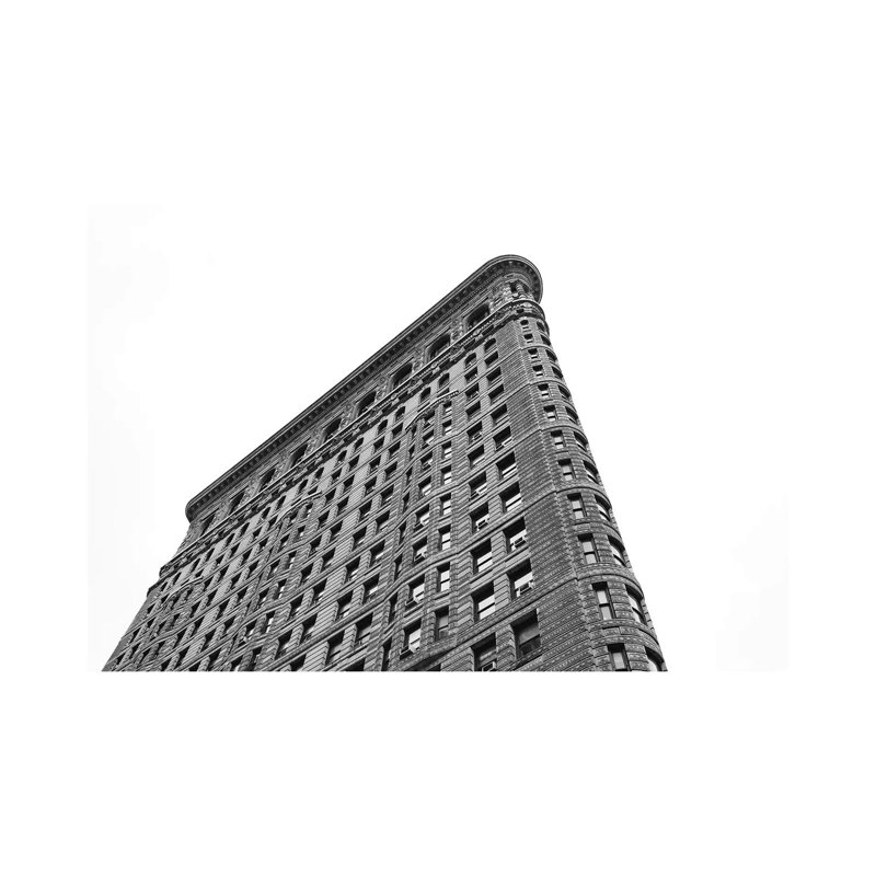 Flatiron Rainy Day IV by Bethany Young - Print on Canvas, 20.32cm H x 30.48cm W x 1.91cm D, Wrapped Canvas