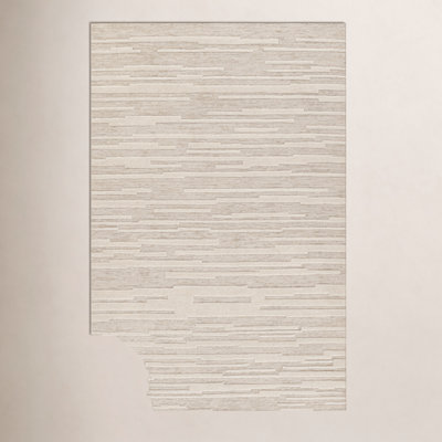Keaundra Wool Geometric Indoor Rug