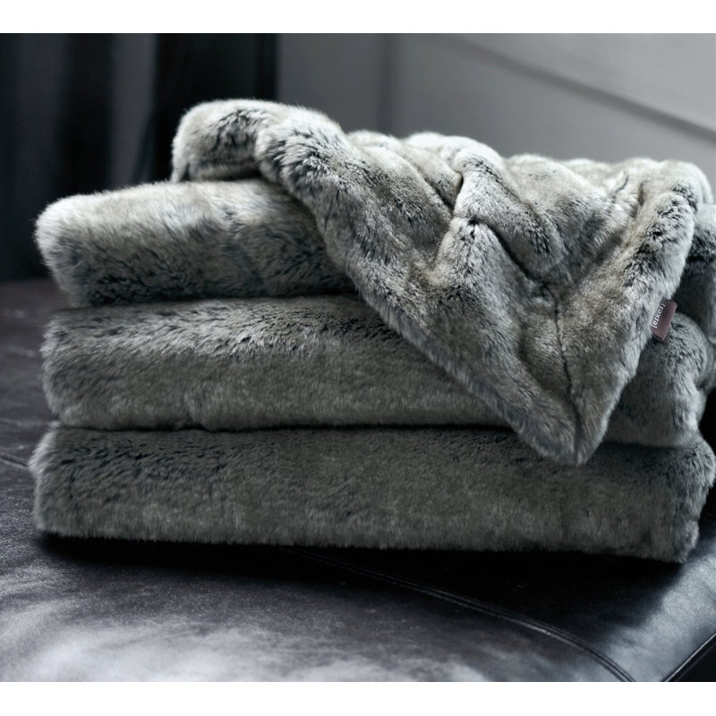 Throw Blanket, Taupe