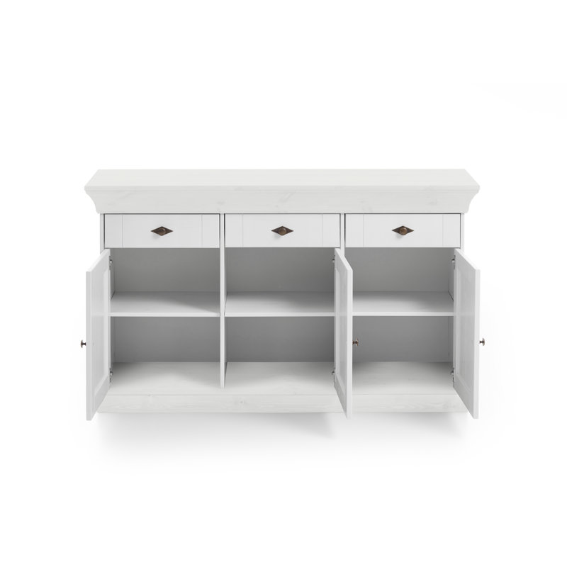 Kelly Display Cabinet, White