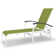 Askar Outdoor Rust-Resistant Metal Chaise Lounge