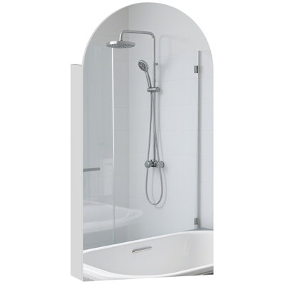40mm W 80mm H Wall Mounted Required Framed Medicine Cabinet Mirror