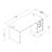 Executive Desk With Two File Cabinets-1412142783
