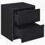 Table de chevet 2 tiroirs avec lumières DEL et USB-1210989518