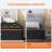 Gel Memory Foam Plush Mattress with Wool Topper-2062877076-2060729706