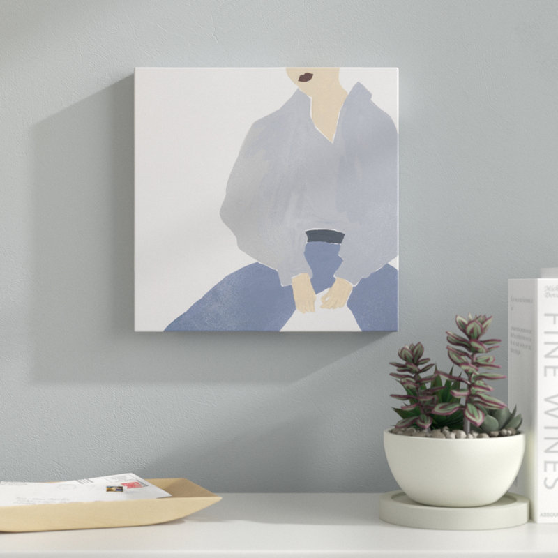 Herself X 1 Piece Wrapped Canvas Painting, 30cm H x 30cm W