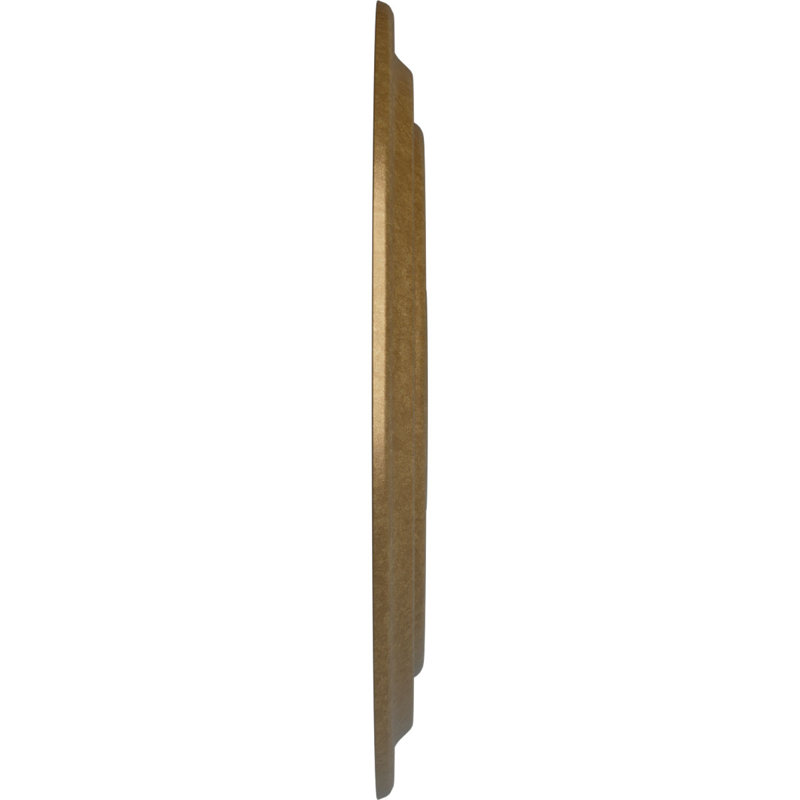 Médaillon Endurathane Attica avec plafond rose, DO 26 po x P 3 3/4 po x P 1 1/2 po (convient aux auvents jusqu'à 4 1/2 po), fini vert athénien peint à la main