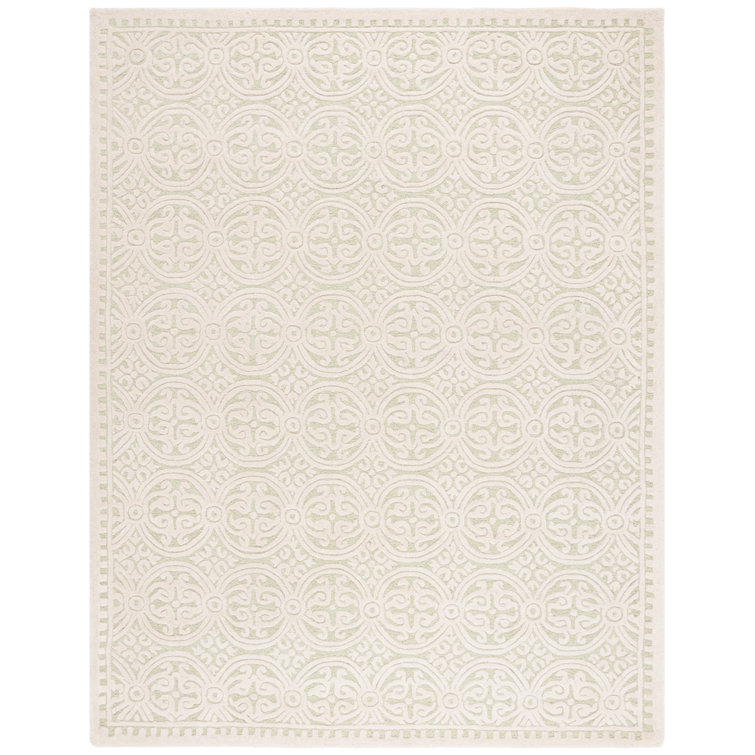 Steve Cambridge Hand Tufted Wool Geometric Rug