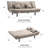 Lionel G138-S Sofa Bed , MOCHA